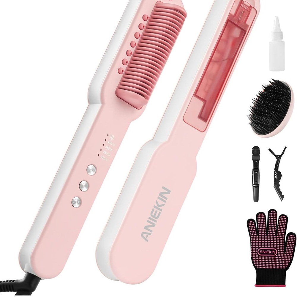 steam hair straightening brush

brand new open box